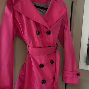 Calvin Klein Pink Trench Coat